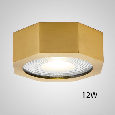 Точечный светильник MAUD D12 Brass 12W ImperiumLoft 212575-23