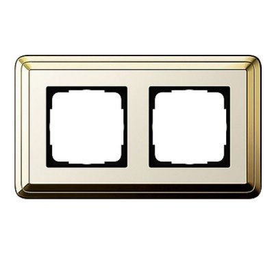 Gira ClassiX Латунь/Кремовый Рамка 2-ая (G212633)