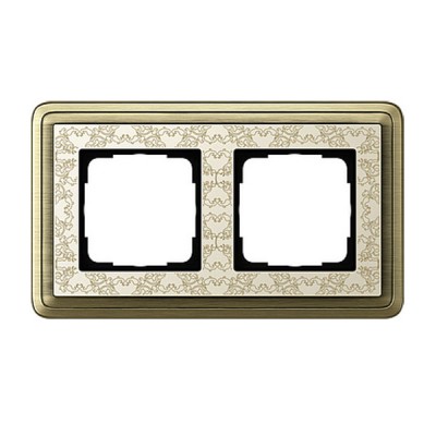 Gira ClassiX Art Бронза/Кремовый Рамка 2-ая (G212663)