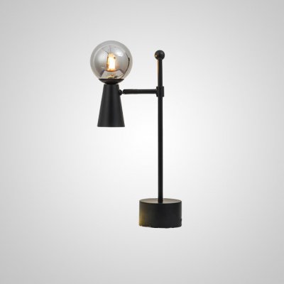 Настольная лампа ABELINA TAB Black Grey ImperiumLoft 212666-23