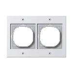 Gira TX-44 Белый Рамка 2-ая (G21266)