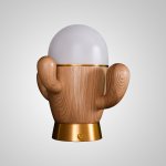 Настольная лампа TEXAS D25 Light brown ImperiumLoft 212677-23