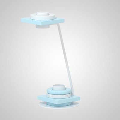 Настольная лампа KIRKE Blue Круг ImperiumLoft 212685-23