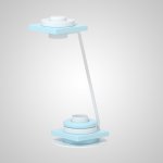 Настольная лампа KIRKE Blue Круг ImperiumLoft 212685-23