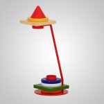 Настольная лампа KIRKE Multicolor Конус ImperiumLoft 212687-23