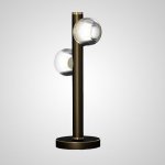 Настольная лампа ILIANA TAB Brass Black ImperiumLoft 212700-23