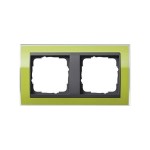 Gira EV CL Зеленый/антрацит Рамка 2-ая (G212748)