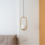 Подвесной светильник Matthew McCormick hoop 40 Chrome MILA Pendant ImperiumLoft 212753-22