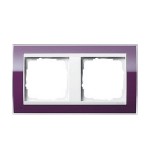 Gira EV CL Фиолетовый/Бел Рамка 2-ая (G212753)