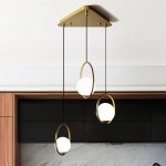 Потолочное крепление из металла треугольной формы CEILING MOUNT 7 white ImperiumLoft 212758-26