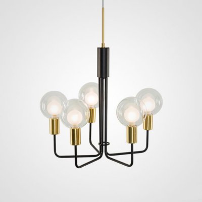 Подвесная люстра PEARL L5 Transparent ImperiumLoft 212773-26 Подвесная люстра PEARL L5 Transparent ImperiumLoft 212773-26