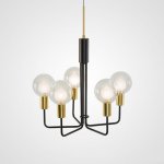 Подвесная люстра PEARL L5 Transparent ImperiumLoft 212773-26