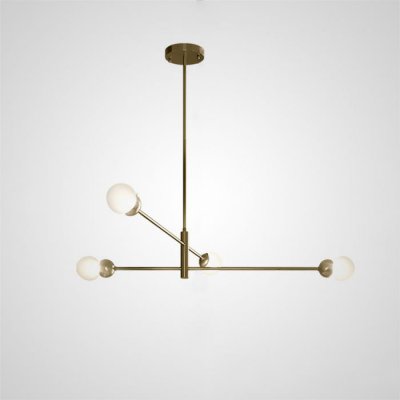 Люстра на штанге SALME L4 Gold ImperiumLoft 212776-26