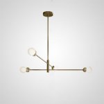 Люстра на штанге SALME L4 Gold ImperiumLoft 212776-26