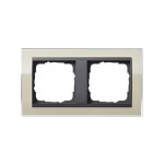 Gira EV CL Песочный/антрацит Рамка 2-ая (G212778)