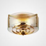 Потолочная люстра из рельефного стекла LUSSA D48 ImperiumLoft 212797-26