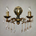 Светильник бра Ambiente 2128/2 PB Tear drop