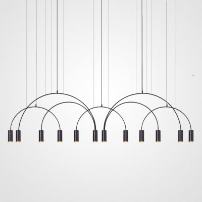 Подвесной светильник ARC 12 Black ImperiumLoft 212845-26 Подвесной светильник ARC 12 Black ImperiumLoft 212845-26