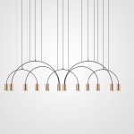 Подвесной светильник ARC 12 Gold ImperiumLoft 212846-26