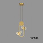 Подвесной светильник BABETTA GEOMETRY A Brass 3000К ImperiumLoft 212858-23
