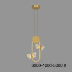 Подвесной светильник BABETTA GEOMETRY A Brass 3000К ImperiumLoft 212858-23