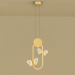Подвесной светильник BABETTA GEOMETRY B Brass 3000К ImperiumLoft 212859-23