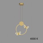 Подвесной светильник BABETTA GEOMETRY B Brass 4000К ImperiumLoft 212860-23