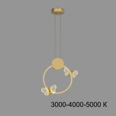 Подвесной светильник BABETTA GEOMETRY B Brass Трехцветный свет ImperiumLoft 212861-23