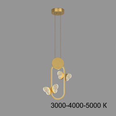 Подвесной светильник BABETTA GEOMETRY C Brass Трехцветный свет ImperiumLoft 212868-23