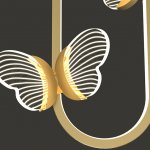 Подвесной светильник BABETTA GEOMETRY C Brass 3000К ImperiumLoft 212870-23