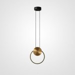 Подвесной светильник WOLKE D20 Black ImperiumLoft 212871-23
