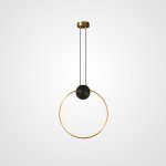 Подвесной светильник WOLKE D40 Brass ImperiumLoft 212873-23