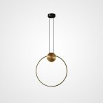 Подвесной светильник WOLKE D40 Black ImperiumLoft 212874-23