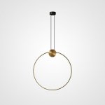 Подвесной светильник WOLKE D60 Black ImperiumLoft 212875-23