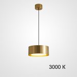 Подвесной светильник SIGGEN Brass 3000К ImperiumLoft 212933-23