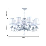 Подвесная люстра Favourite 2130-7P Elisa
