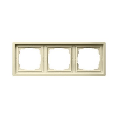 Gira F100 Крем глянц Рамка 3-ая (G213111)