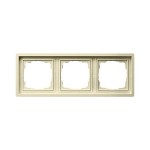 Gira F100 Крем глянц Рамка 3-ая (G213111)