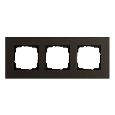 Gira ESP Коричневый анодированный алюминий Рамка 3-ая (G213127)