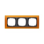 Gira EV Матово-янтарный/антрацит Рамка 3-ая (G21314)