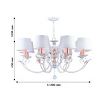 Подвесная люстра Favourite 2132-8P Finesse