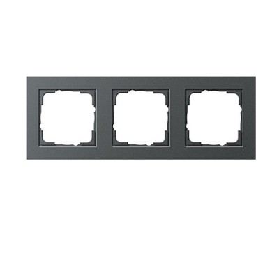 Gira E2 Антрацит Рамка 3-ая (G21323)