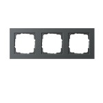 Gira E2 Антрацит Рамка 3-ая (G21323)