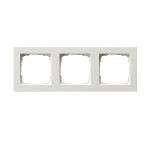 Gira E2 Бел глянц Рамка 3-ая (G21329)
