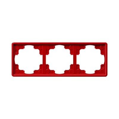Gira S-Color Красный Рамка 3-ая (G21343)