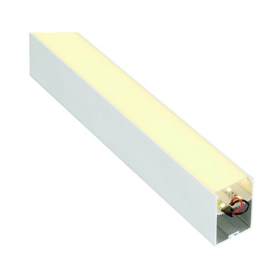 SLV 213471 GLENOS Profi-Profil 4970-200, mit Cover, mattweiss, 2m