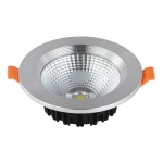 Светильник встраиваемый серебро d10,6 h4 Led 7W (4000K) Kink light 2135,16