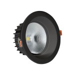 Светильник встраиваемый черный d10 h5 Led 5W (4000K) Kink light 2136,19