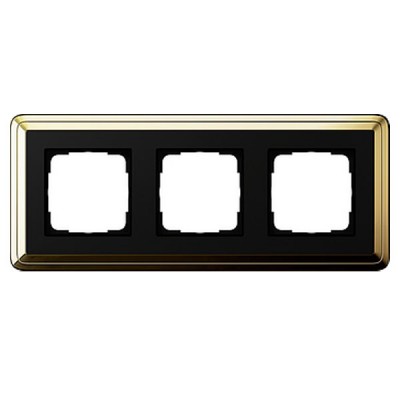 Gira ClassiX Бронза/Черный Рамка 3-ая (G213622)
