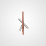 Подвесной светильник JAFFET White Rose Gold ImperiumLoft 213639-23